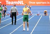 Europos elitui iššūkį metę jaunieji sprinteriai pagerino asmeninį ir sezono rekordus
