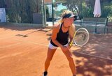 A.Paražinskaitė su partnere Portugalijoje pateko į ketvirtfinalį
