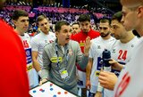 Favoritais laikomų serbų kapitonas: „Negalime nuvertinti Lietuvos rinktinės“