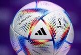Pristatytas 2022 m. pasaulio futbolo čempionato kamuolys, K.Mbappe atsisakė vykti į Katarą