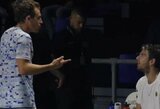 Mece – dėl vieno varžovo žodžio supykęs ispanas ir dramatiška R.Gasquet pergalė