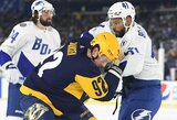 NHL rungtynėse po atviru dangumi – beveik 69 tūkst. žiūrovų, muštynės ir „Lightning“ pergalė