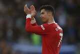 C.Ronaldo džiaugiasi galimybe likti Mančesteryje: „Aš dar nepraradau tikėjimo komanda“
