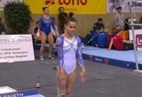 A.Vostruchovaitė pasaulio sportinės gimnastikos taurės etapo finale – 7-a, bronza – 47-erių uzbekei