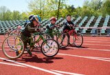 Sporto džiaugsmas kiekvienam: tėvus ir jų vaikus suvienijo paralimpinė sporto rungtis