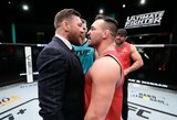 C.McGregoras kalba apie kovą „UFC 300“ turnyre, M.Chandleris pateikė atsaką