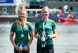Kralikaitė ir Juzėnaitė po auksinio plaukimo: „Pirmą kartą plaukėme kartu pavienę, tikim, kad ateityje bus dar daug gerų rezultatų“