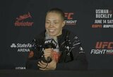 Namajunas ir Jasudavicius pakilo aukštyn UFC reitinge