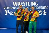 Pasaulio imtynių veteranų čempionate – du Lietuvos atletų medaliai