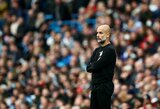 P.Guardiola sureagavo į „Man City“ pralaimėjimą ir A.Laporte gautą raudoną kortelę 