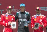 Kinijoje – fantastiškas „Ferrari“ startas, Russello pergalė ir nubaustas Antonelli