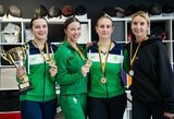 Lietuvos fechtavimo čempionai – Ažukaitė ir Kalininas