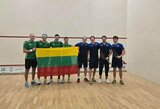 Lietuvos skvošo rinktinė Europos čempionate dar kartą nugalėjo Monaką