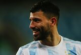 S.Aguero papsakojo, kaip J.Guardiola priekabiai vertino jo svorį