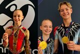 Lietuvos aerobinės gimnastikos atstovai Rumunijoje skynė medalius