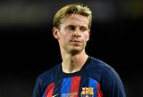 Apie F.de Jongo ateitį prabilęs Xavi: „Visko gali nutikti“