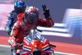 5 iš 5: vos nekritęs Marcas Marquezas pratęsė idealų startą, praėjusių metų „MotoGP“ čempionas vėl nestartavo