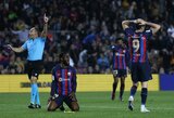 Nutrūko „Barcelonos“ keturių iš eilės pergalių „La Liga“ serija