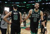„Hornets“ įveikęs „Celtics“ klubas pasiekė 40 sezono pergalių žymą