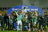 5 įvarčius panevėžiečiams atseikėjęs „Žalgiris“ iškovojo LFF taurę 