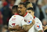 Europos lygos pusfinaliai: „Sevilla“ po pratęsimo eliminavo „Juventus", nulinės lygiosios su „Bayer" atvėrė „AS Romai“ duris į finalą