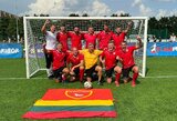 Lietuvos komandos užbaigė savo pasirodymą mažojo futbolo Čempionų lygoje, kurios čempionais tapo slovėnai