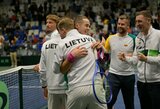 Daviso taurė: Lietuvos tenisininkai – į svečius pas serbus ir Djokovičių