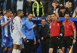 Kylianas Mbappe atsiprašė dėl gautos raudonos kortelės