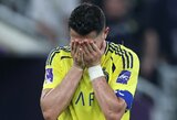 Cristiano Ronaldo komandos krachas: net nepateko į Azijos Čempionų lygą