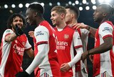 „Carabao“ taurės ketvirtfinalyje – triuškinama „Arsenal“ komandos pergalė