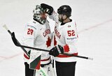 Išskirtinis momentas: legendinis NHL vartininkas pasaulio čempionate su Kanada debiutavo būdamas 40-ies