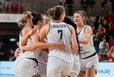 Nacickaitės vedama „Kibirkštis“ žengė didelį žingsnį link Eurolygos