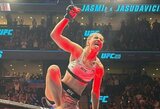 Jasudavicius – juodas diržas, įspūdinga premija ir UFC žvaigždės sveikinimai: „Vestuvės bus tik po to, kai laimėsiu čempionės diržą“