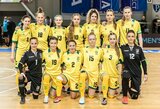 Lietuvos moterų futsal rinktinės pasirodymas užbaigtas triuškinančia nesėkme