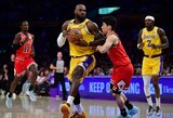 Po traumų sugrįžęs LeBronas Jamesas prisitaiko prie naujo vaidmens: „Tai yra vienintelis dalykas, kuris turi reikšmę“