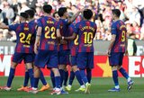 „Levante“ sutriuškinusi „Barcelona“ tapo „La Liga“ pirmenybių lydere  
