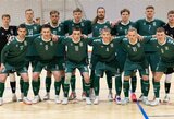 Lietuvos futsal rinktinė atrankos turnyre nugalėjo bulgarus
