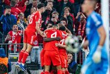 Dešimtyje žaisti likusį „Real“ patiesęs „Bayern“ žengė į Čempionų lygos pusfinalį 