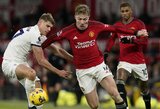 „Manchester United“ ir „Tottenham Hotspur“ dvikovoje užfiksuotos rezultatyvios lygiosios