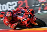 F.Bagnaia su nauju rato rekordu laimėjo Aragono GP kvalifikaciją