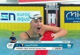 Europos plaukimo čempionato finiše – 17-as S.Sjostrom auksas, istorinis 16-metės triumfas ir finale nepasirodęs D.Popovici