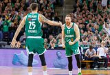 Užtikrintai žaidęs „Žalgiris“ sutriuškino ASVEL krepšininkus