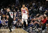 S.Curry vakaras: pelnė 56 taškus ir šventė pergalę