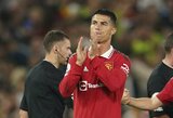 C.Ronaldo sureagavo į „Man Utd“ pergalę prieš „Liverpool“: „Puikai padirbėta“