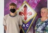 „Fiorentina“ sudarė ilgalaikį kontraktą su jaunu lietuviu
