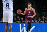 Europos taurės sezoną „Lietkabelis“ pradėjo nesėkme Turkijoje