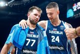 Slovėnijos kapitonas apie Dončičių: „Tikiuosi, kad greitai galės mums padėti“