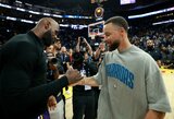 Curry apie neįvykusią sąjungą su Jamesu: „Džiaugiuosi dėl jo“