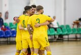 Lietuvos futsal rinktinė pirmoje dvikovoje nugalėjo JAE atstovus