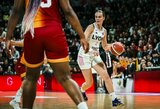 J.Jocytė pranoko K.Nacickaitę, o ASVEL Europos taurės finalo starte laimėjo 39 taškų skirtumu